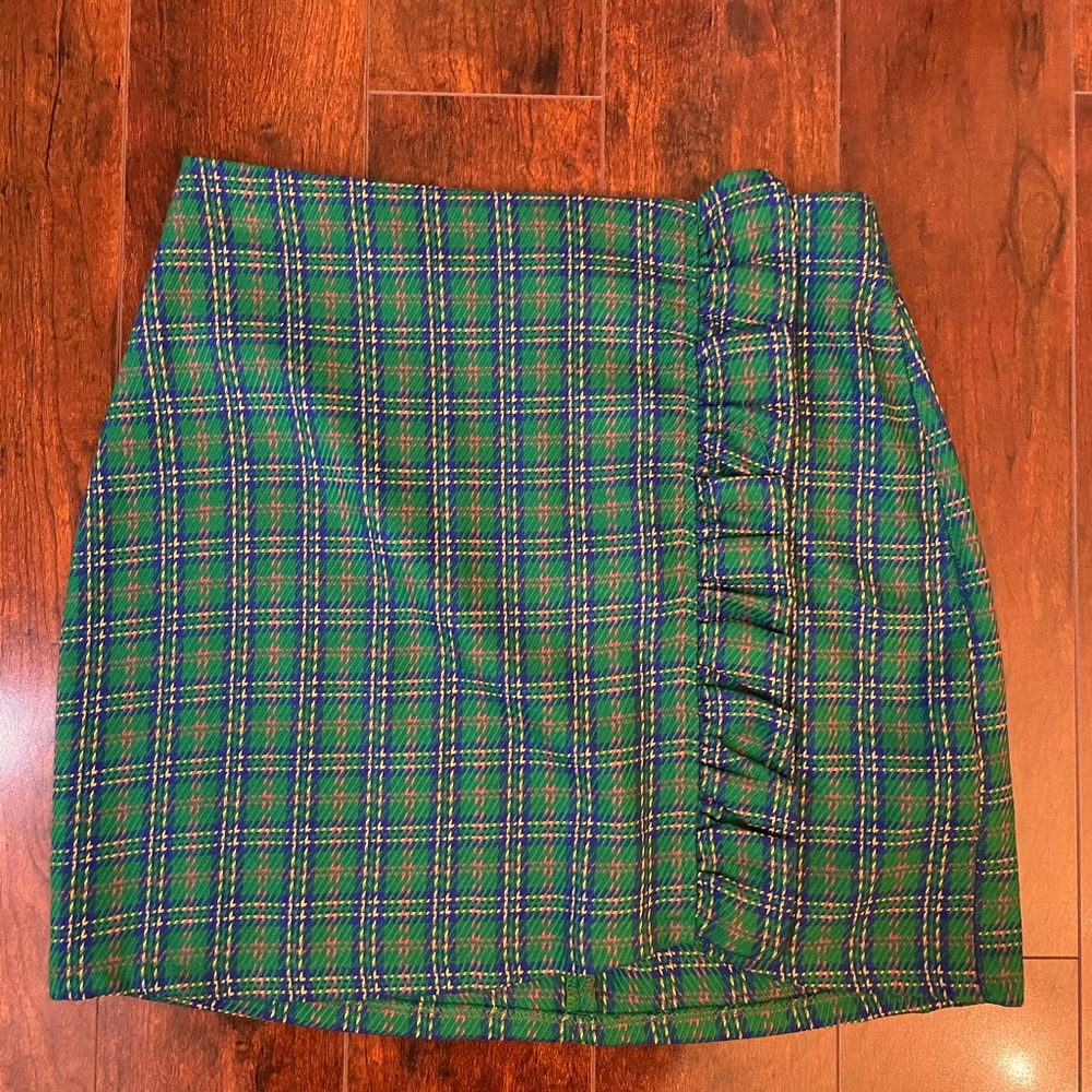 Plaid skirt